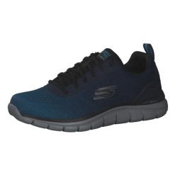 Buty do chodzenia męskie Skechers Track Ripkent. Czarne buty sportowe na co dzień męskie Skechers, z materiału, bez zapięcia, trekkingowe. Za 249.99 zł.