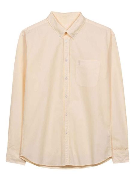 Herrlicher Koszula w kolorze brzoskwiniowym rozmiar: L. Pomarańczowe koszule męskie Herrlicher, l, bez wzorów, z bawełny, bez kołnierzyka, bez ramiączek. Za 97.51 zł.