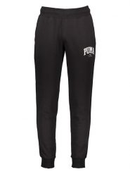 Puma Spodnie dresowe "Squad" w kolorze czarnym rozmiar: XL. Czarne spodnie dresowe męskie Puma, bez wzorów, z dresówki. Za 122.96 zł.