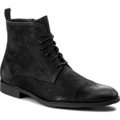 Kozaki GINO ROSSI - Andy MTV954-E90-4B00-9900-F 99. Czarne buty zimowe męskie Gino Rossi, z nubiku, bez zapięcia. W wyprzedaży za 279.00 zł.