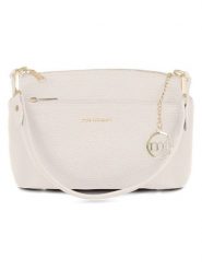 Mia Tomazzi Skórzana torebka "Bardolino" w kolorze beżowym - 25 x 17 x 13 cm rozmiar: onesize. Brązowe torebki klasyczne damskie Mia Tomazzi, bez wzorów, z materiału, bez dodatków. Za 208.99 zł.