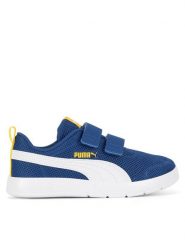 Puma Sneakersy COURTFLEX V3 MESH PS 39808505 Niebieski. Niebieskie buty sportowe chłopięce Puma, z materiału, bez zapięcia. Za 159.99 zł.