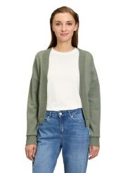 CARTOON Kardigan w kolorze khaki rozmiar: 40. Brązowe kardigany damskie Cartoon, bez wzorów. Za 87.19 zł.