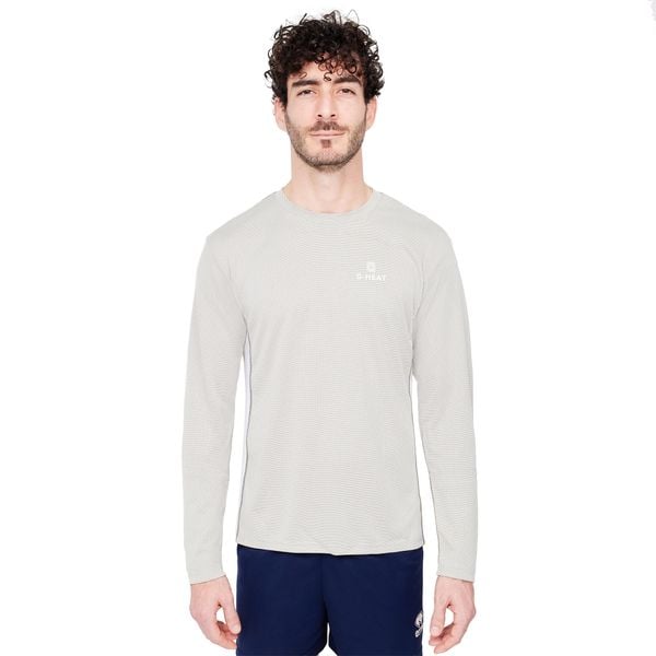 Chłodząca koszulka z długim rękawem i ochroną UV. Szare koszulki męskie z długim rękawem G-HEAT, l. Za 173.83 zł.