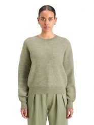 Scotch & Soda Sweter w kolorze zielonym rozmiar: L. Zielone swetry klasyczne damskie Scotch & Soda, l, z wełny, bez kołnierzyka. Za 206.42 zł.