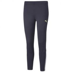 Spodnie treningowe damskie Puma Individualliga. Niebieskie spodnie sportowe damskie Puma, xs, z materiału, na fitness i siłownię. Za 157.00 zł.