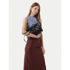 Torebka Tory Burch. Czarne torebki klasyczne damskie Tory Burch, bez wzorów, bez dodatków. Za 1,659.00 zł.