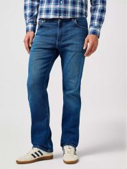Wrangler Dżinsy - Regular fit - w kolorze niebieskim rozmiar: W33/L30. Niebieskie jeansy męskie Wrangler. Za 188.85 zł.