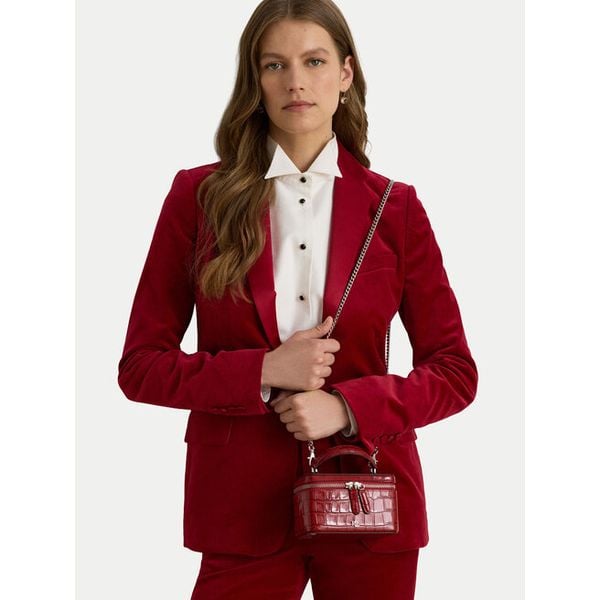 Torebka LAUREN RALPH LAUREN. Czerwone torebki klasyczne damskie Lauren Ralph Lauren, bez wzorów, bez dodatków. Za 1,299.00 zł.