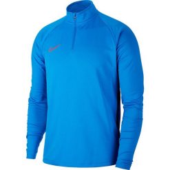 Bluza sportowa męska Nike Dri-FIT Academy Drill Top. Niebieskie bluzy bez kaptura męskie Nike, bez wzorów, sportowe, bez kołnierzyka, bez ramiączek. Za 157.92 zł.