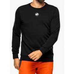 Bluza męska Mammut Core ML Crew Neck Original. Czarne bluzy bez kaptura męskie Mammut, m. W wyprzedaży za 404.10 zł.