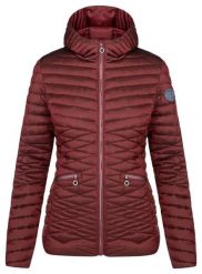 Damska kurtka Loap Illa czerwona. Czerwone kurtki damskie Scarpa, na zimę, s, bez wzorów, z materiału, bez kaptura. Za 254.99 zł.