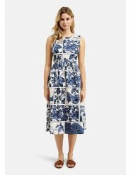 Smith & Soul Sukienka w kolorze niebiesko-białym rozmiar: S. Białe sukienki damskie Smith & Soul, s, bez wzorów, z bawełny, bez kołnierzyka, bez ramiączek, midi. Za 252.99 zł.
