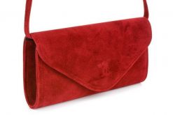 Kopertówka bordowa Beltimore W19. Czerwone torebki wieczorowe bez wzorów, ze skóry ekologicznej, eleganckie, bez kołnierzyka, bez ramiączek. Za 80.29 zł.