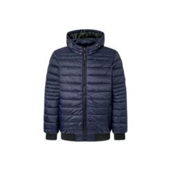 Kurtka puchowa Pepe Jeans Billy. Niebieskie kurtki męskie Pepe Jeans, m, bez wzorów, z bawełny, bez kaptura. Za 307.20 zł.