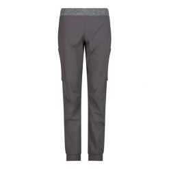 Spodnie damskie turystyczne CMP 31T7696. Szare spodnie dresowe damskie CMP, na lato, xs, bez wzorów. Za 308.00 zł.