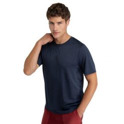 Heren wandel T-shirt met korte mouwen Trekking Siroko Scout Marine. Niebieskie t-shirty męskie SIROKO, m, bez wzorów, z materiału, bez kołnierzyka. Za 105.00 zł.