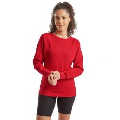 Lekka Bluza Raglanowa Dla Kobiet. Czerwone bluzy bez kaptura damskie Fruit of the Loom, s. Za 72.99 zł.