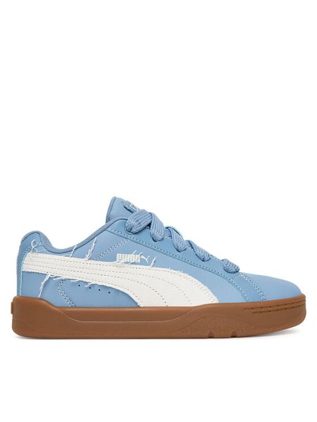 Puma Sneakersy Park Lifestyle Easy Mid 90S Jr 402943 01 Niebieski. Niebieskie buty sportowe chłopięce Puma, ze skóry, bez zapięcia. Za 189.99 zł.