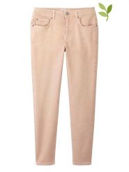 Hessnatur Dżinsy - Skinny fit - w kolorze brzoskwiniowym rozmiar: W33/L29. Pomarańczowe jeansy damskie Hessnatur. Za 136.13 zł.