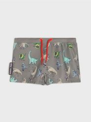 Kąpielówki Jurassic Park - zielony. Zielone kąpielówki męskie Sinsay, bez wzorów. Za 19.99 zł.