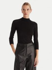 ACCESS FASHION Golf 54-8072 Czarny Regular Fit. Czarne golfy damskie ACCESS FASHION, s, bez wzorów, z wiskozy, bez ramiączek. Za 379.99 zł.