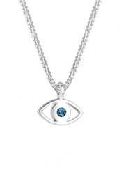 Elli Elli Naszyjnik Evil Eye Kristalle 925 Sterling Silber Naszyjniki 1 ct Damski. Brązowe naszyjniki damskie Elli, srebrne. Za 248.99 zł.
