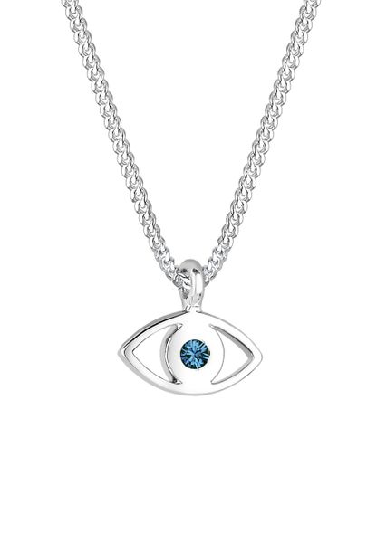 Elli Elli Naszyjnik Evil Eye Kristalle 925 Sterling Silber Naszyjniki 1 ct Damski. Brązowe naszyjniki damskie Elli, srebrne. Za 248.99 zł.