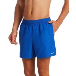Nike Essential 5 - męskie spodenki kąpielowe, niebieskie. Niebieskie kąpielówki męskie Nike, l, bez wzorów, z materiału, do pływania. Za 121.99 zł.