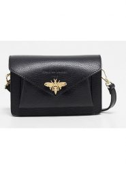 Christian Laurier Skórzana torebka "Roxane" w kolorze czarnym - 20 x 12 x 5,5 cm rozmiar: onesize. Czarne torebki klasyczne damskie Christian Laurier, bez wzorów, z materiału, bez dodatków. Za 256.95 zł.