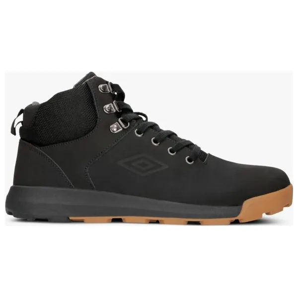 Umbro Lonzo buty męskie, czarny, rozmiar 43. Czarne buty trekkingowe męskie Umbro, z gumy, przed kolano, bez zapięcia, outdoorowe. W wyprzedaży za 237.99 zł.