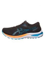 Asics Buty "Gloryify 5" w kolorze czarnym ze wzorem do biegania rozmiar: 44. Czarne obuwie trekkingowe damskie Asics. Za 672.45 zł.