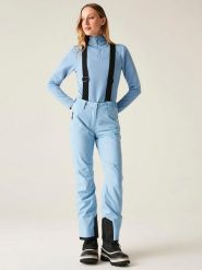 Dare 2b Spodnie narciarskie "Diminish" w kolorze błękitnym rozmiar: 44. Niebieskie spodnie dresowe damskie Dare 2b, m, bez wzorów. Za 170.87 zł.