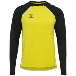 Koszulka Hummel Lead 2.0 Crew. Czarne t-shirty damskie HUMMEL, bez wzorów, bez kołnierzyka. Za 191.00 zł.