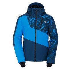 Męska Kurtka Narciarska Baseplate II. Niebieskie kurtki męskie Dare 2b, na zimę, m, bez wzorów, sportowe, bez kaptura. Za 303.99 zł.