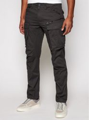 G-Star Raw Spodnie materiałowe Rovic D02190-5126-976 Szary Tapered Fit. Szare spodnie materiałowe męskie G-Star, bez wzorów, z bawełny, retro. Za 429.99 zł.