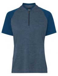 Koszulka damska Tamaro HZ Shirt IV. Niebieskie topy sportowe damskie Vaude, bez wzorów, z materiału, bez ramiączek. Za 299.00 zł.