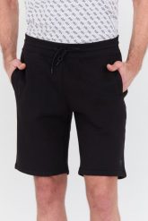 GUESS Czarne męskie spodenki Aldwin, Rozmiar XXL. Czarne szorty męskie Guess, z aplikacjami. W wyprzedaży za 139.99 zł.