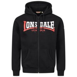 Bluza z kapturem Lonsdale Garrigill. Białe bluzy z kapturem męskie Lonsdale, m, z bawełny. Za 278.50 zł.
