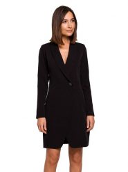 Stylove Sukienka w kolorze czarnym rozmiar: XXL. Czarne sukienki damskie Stylove, na co dzień, xxl, bez wzorów, bez kołnierzyka, bez ramiączek, maxi, proste. Za 237.17 zł.