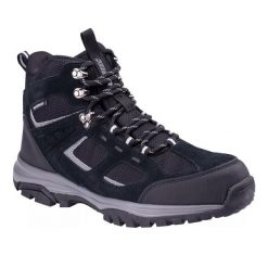 Męskie Buty Za Kostkę Diroda Mid Leather Outdoor. Czarne buty trekkingowe męskie Hi-tec, za kostkę, bez zapięcia, outdoorowe. Za 376.99 zł.