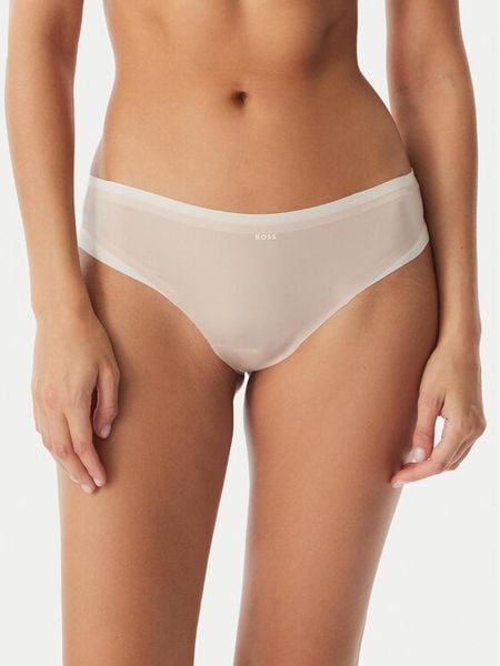 BOSS Bokserki 50556256 Beżowy jasny. Brązowe bokserki i panty damskie Boss, l, bez wzorów, z syntetyku. Za 139.99 zł.