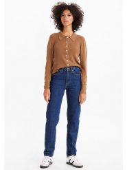 Levi´s Dżinsy "80S" - Mom fit - w kolorze granatowym rozmiar: W32/L30. Niebieskie jeansy damskie z podwyższonym stanem. Za 230.45 zł.