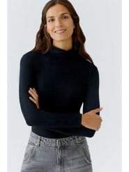 Oui Golf w kolorze czarnym rozmiar: 36. Czarne golfy damskie Oui, bez wzorów, bez ramiączek. Za 161.34 zł.