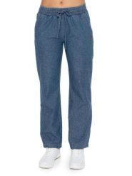 Damskie spodnie Urban Safari Chambray. Niebieskie spodnie sportowe damskie LEONE 1947 APPAREL, xl, na fitness i siłownię. Za 353.64 zł.