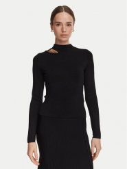 Marciano Guess Sweter G6YR07 Z1060 Czarny Slim Fit. Czarne swetry klasyczne damskie Marciano Guess, m, z wiskozy, bez kołnierzyka. Za 589.99 zł.