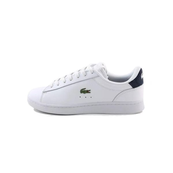 Buty męskie sportowe do chodzenia Lacoste CARNABY SET. Białe buty sportowe na co dzień męskie Lacoste, z gumy, bez zapięcia, trekkingowe. Za 480.05 zł.