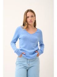 Just Cashmere Kaszmirowy sweter "Joan" w kolorze błękitnym rozmiar: M. Niebieskie swetry klasyczne damskie Just Cashmere, m, z kaszmiru, bez kołnierzyka. Za 313.27 zł.