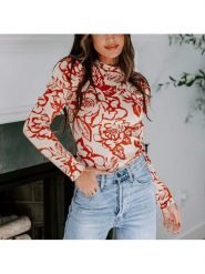 Milan Kiss Sweter w kolorze beżowym rozmiar: M. Brązowe golfy damskie Milan Kiss, m, bez wzorów, bez ramiączek. Za 104.99 zł.