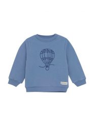 Enfant Bluza w kolorze niebieskim rozmiar: 86. Niebieskie bluzy i bluzki niemowlęce enfant, bez wzorów, z bawełny, bez ramiączek, bez kaptura. Za 70.24 zł.